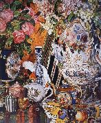 Alexander Yakovlevich GOLOVIN China and Flower oil painting on canvas